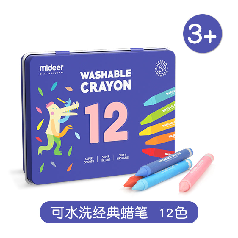 Mideer Washable Crayon, Safe For Face Or Body esikidz marketplace kid craft kid art painting for kids craft ideas for kids easy crafts for kids