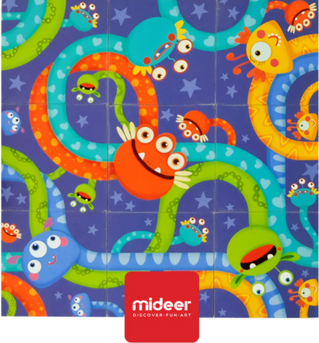 Mideer Monster Play Hide & Seek Puzzles For Kids esikidz marketplace kid toys children toys educational toys toys for boys toys for girls 