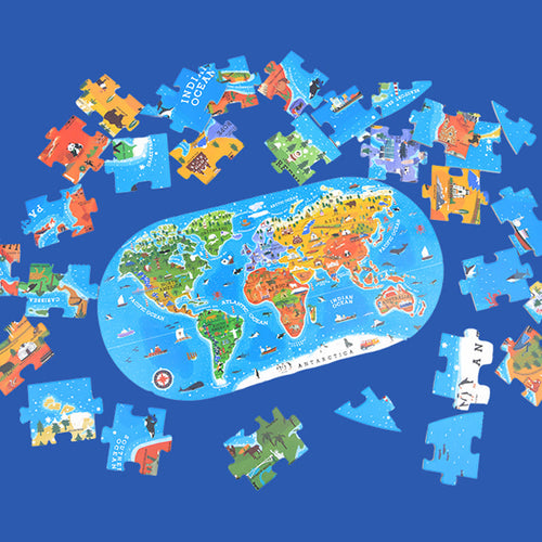 Gift Box Puzzle – Our World (100 PCS) esikidz marketplace puzzle games for kids puzzle games puzzles for kids easy puzzles for kids