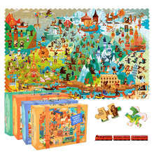 Load image into Gallery viewer, Travel Around the World Puzzle (180 Pcs) esikidz marketplace puzzle games for kids puzzle games puzzles for kids easy puzzles for kids
