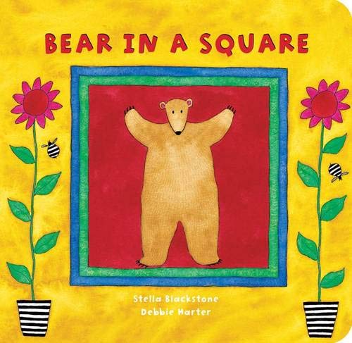 Bear In A Square (Board Book) esikidz marketplace children books preschool books 