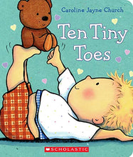 Load image into Gallery viewer, ten tiny toes caroline jayne church esikidz marketplace children books baby books board books board books for babies 
