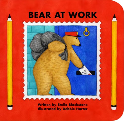 Bear At Work (Board Book) esikidz marketplace children books preschool books 