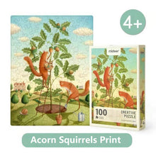 Load image into Gallery viewer, Mideer Creative Puzzle-Acorn Squirrels Print esikidz marketplace puzzle games for kids puzzle games puzzles for kids easy puzzles for kids
