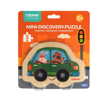 Load image into Gallery viewer, Mideer Mini Wood Discovery Puzzle esikidz marketplace puzzle games for kids puzzle games puzzles for kids easy puzzles for kids

