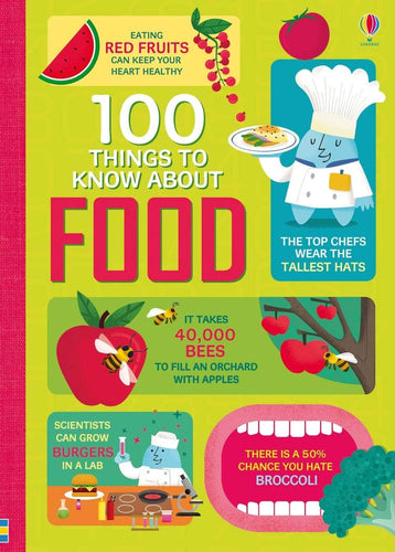 100 Things To Know About Food (Hardcover) esikidz marketplace children books preschool books 