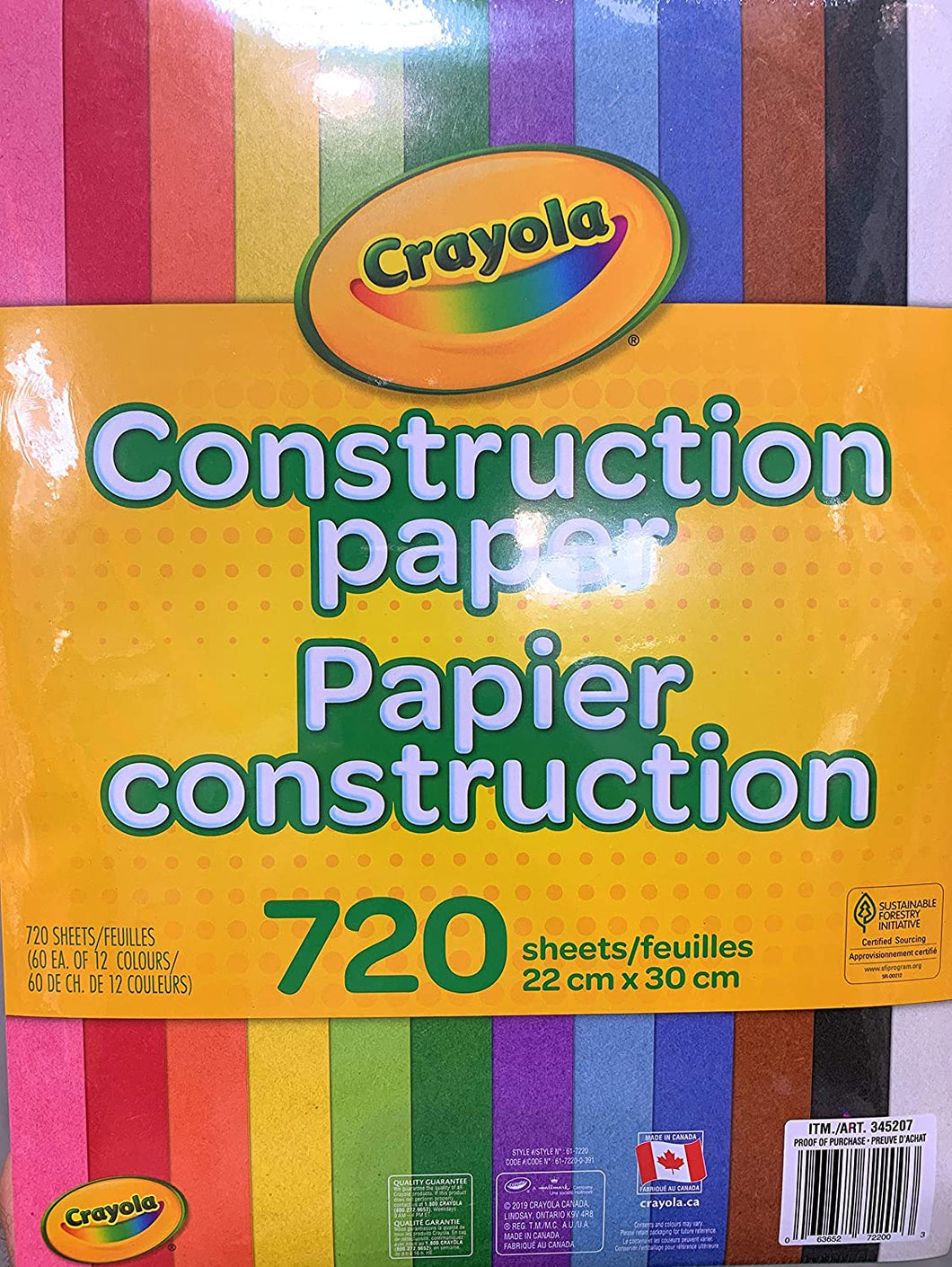 Crayola Construction Paper, 12 Assorted Colors (720 Sheets) esikidz marketplace kid craft kid art painting for kids craft ideas for kids easy crafts for kids